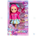 Miniatyrbillede 1 af 7: Heartfuls Aubrie Cheerful Doll 35Hcm