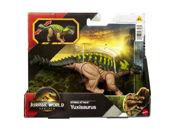 Jurassic World STRIKE ATTACK Yuxisaurus, 4 År, Flerfarvet