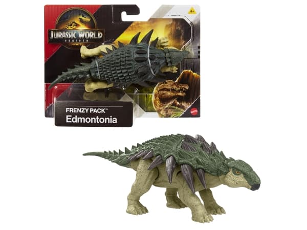 Jurassic World FRENZY PACK Edmontonia, 4 År, Flerfarvet