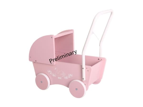 KREA Doll Pram Rose