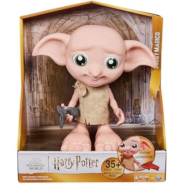 Magical Dobby Interactive Elf Doll - Wizarding World - Harry Potter - Över 35 ljud och fraser