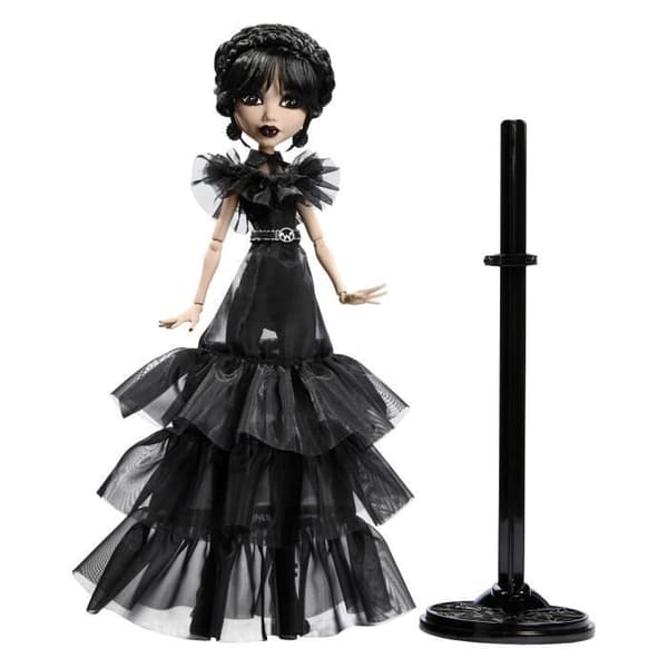Monster High-Wednesday Addams i Ball Outfit-Doll - Monster High - HXJ03