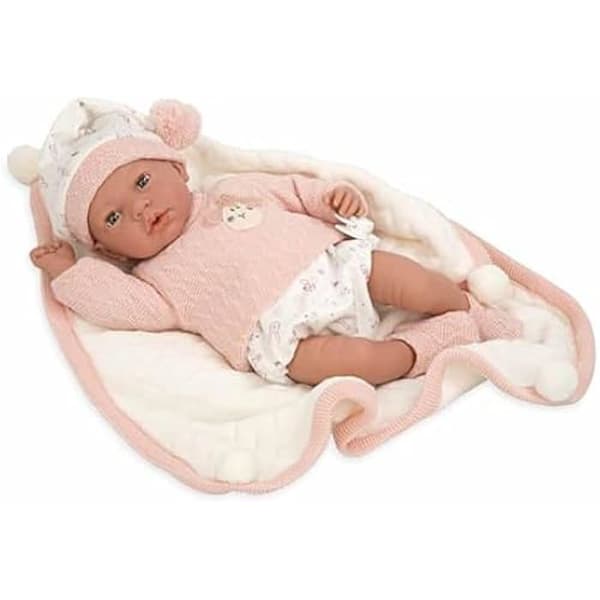 ARIAS Elegance Doll 40 cm Andie med sovande öga och 14 ljud 60754