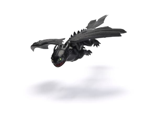 How to train your dragon Dreamworks Dragons, , Toothless 9” Dragon Action Figure, Kids Toys for Boys Ages 4 and up