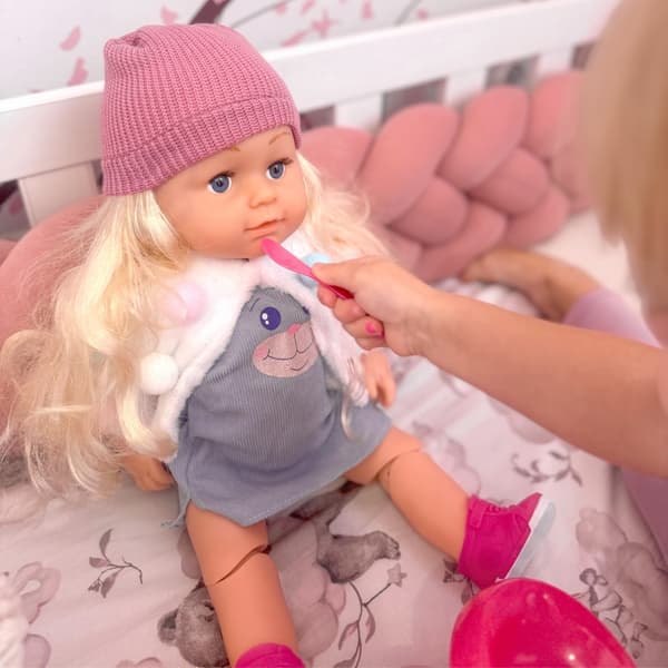 WOOPIE ROYAL Interaktiv Docka Zosia med Hatt 43 cm + Tillbehör