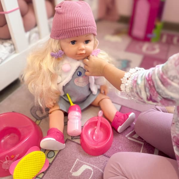 WOOPIE ROYAL Interaktiv Docka Zosia med Hatt 43 cm + Tillbehör