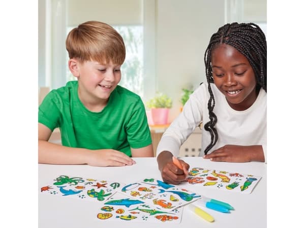 Brainstorm Colour Your Own Stickers- Sea Creatures