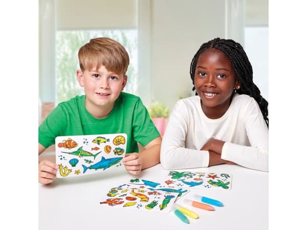 Brainstorm Colour Your Own Stickers- Sea Creatures