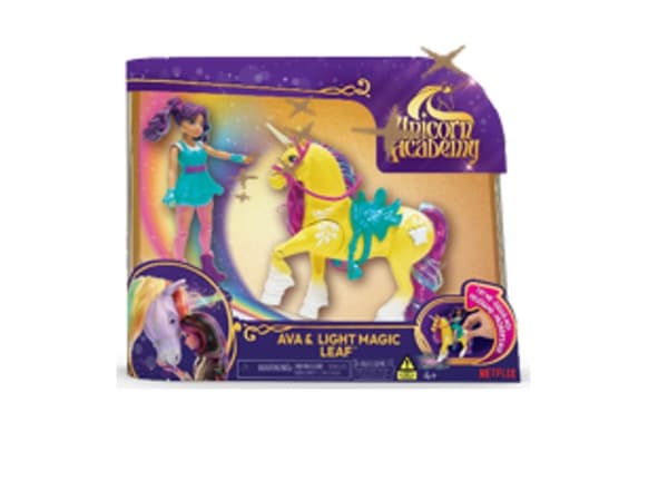 Unicorn Academy Doll Ava & Plant Magic Leaf