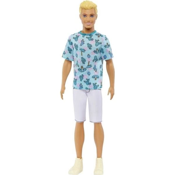 Barbie®-Ken® Fashionistas-blond docka med kaktus t-shirt HJT10