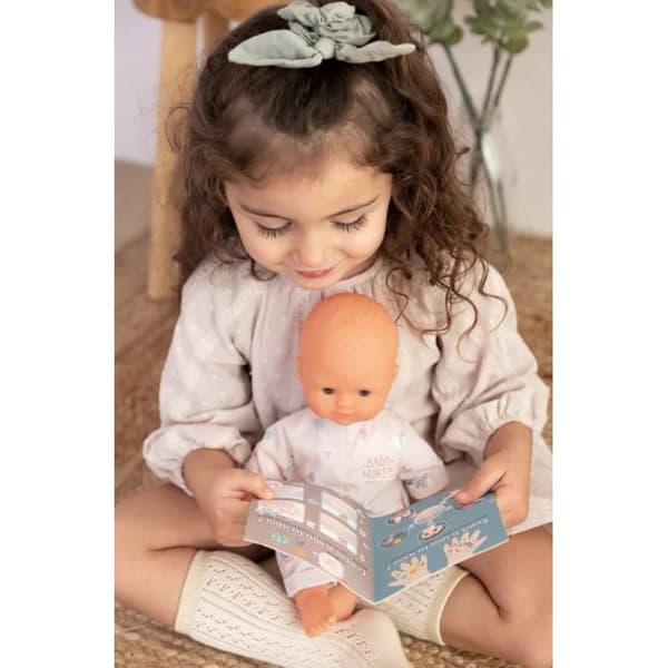 SMOBY Baby Nurse Dubbelsidig Toalett och Badrum för Docka med Tillbehör