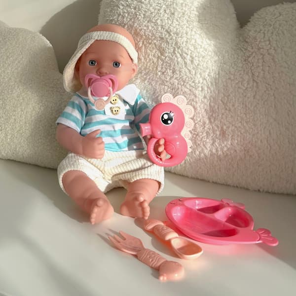 WOOPIE ROYAL dukkeplejesæt med tilbehør