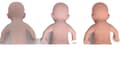 Miniatyrbild 1 av 2: Reborn Baby Doll, 45 cm höjd, 2,7 kg vikt,Beige 45 cm 2,7 kg, med skelett