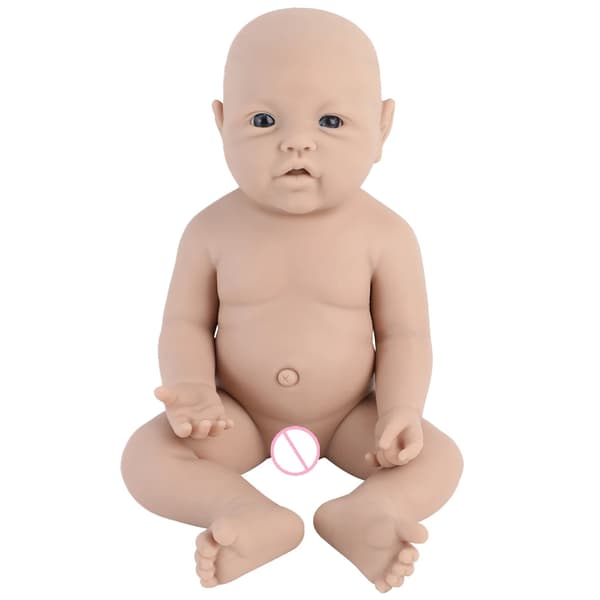 Silikoni Uudelleen syntynyt Vauvanukke, Elävän näköinen Tekstuuri, Unisex Vaihtoehdot,43 cm (16,92 tuumaa) Poika