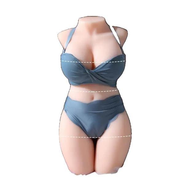 Realistisk Manlig Docka, Mjuk TPE Material, Flexibel Rörelse,9,5 kg