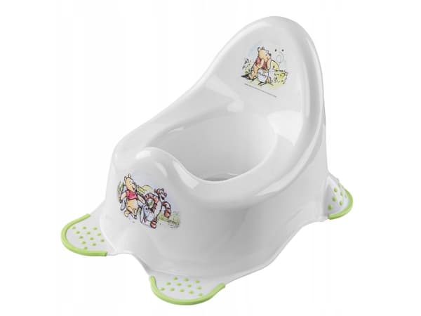 keeeper kids Babytopf "adam winnie", weiß mit Aufdruck mit gummierten Füßen, "Winnie the Pooh" Aufdruck, Material: - 1 Stück (1867010023800)