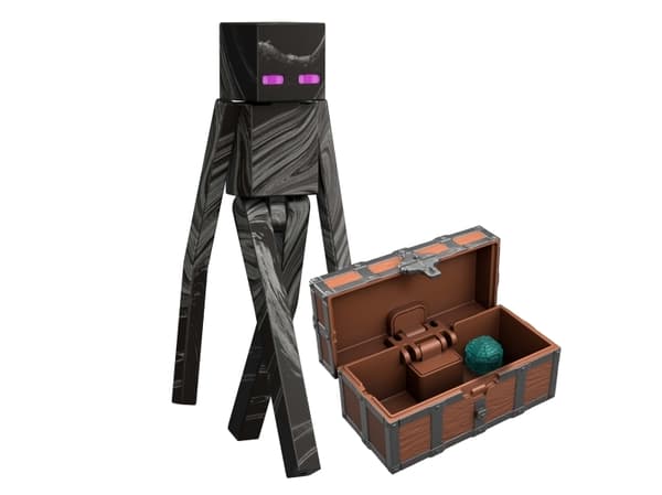Minecraft Enderman Action Figure & Accessories, Toy Set Inspired by A Movie