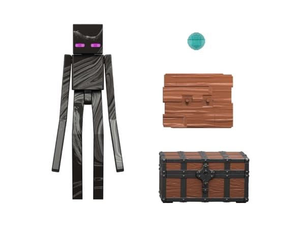 Minecraft Enderman Action Figure & Accessories, Toy Set Inspired by A Movie
