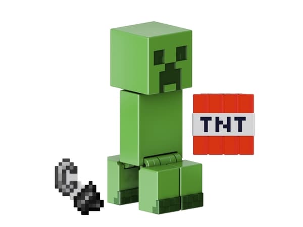 Minecraft CREEPER CORE FIGURE, 6 År, Minecraft, Flerfarvet, Plast