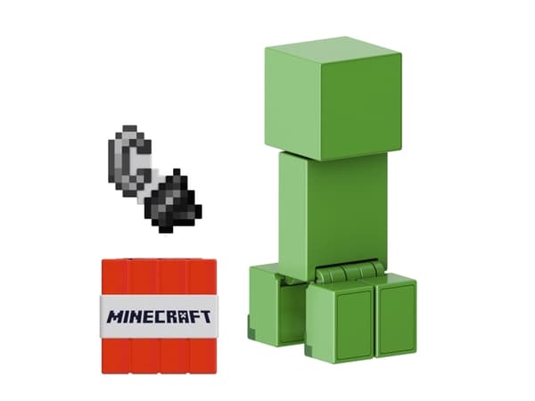 Minecraft CREEPER CORE FIGURE, 6 År, Minecraft, Flerfarvet, Plast