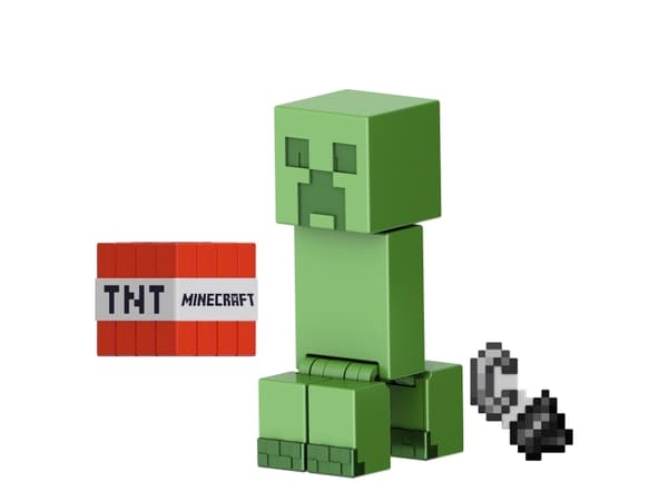 Minecraft CREEPER CORE FIGURE, 6 År, Minecraft, Flerfarvet, Plast