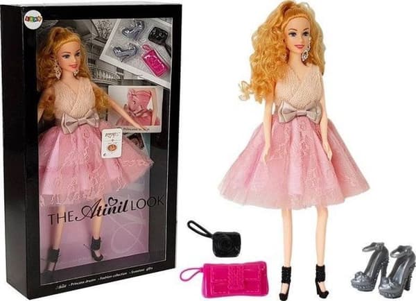 Puppa Lean sport - L-7009-0 - Docka modell, blond, 28 cm