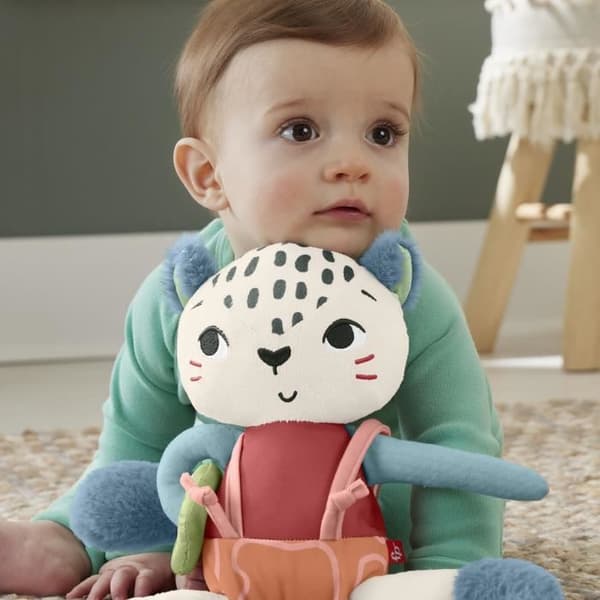 Fisher-Price Uncia Min Snöleopard Babyaktivitetsleksak 64 HKD