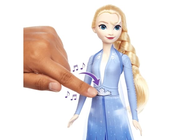 Disney Frozen Elsa, Modedocka, Flicka, 3 År, Pojke/flicka, Låter, Blond, Blå