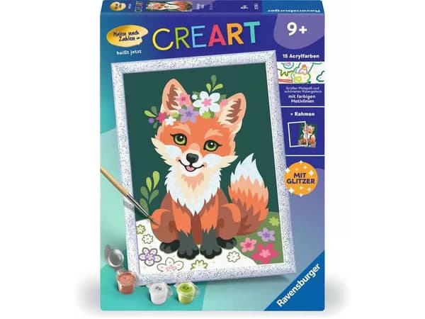 Ravensburger 23765, Färgläggning ingår, Pojke/Flicka, Färglägg med siffror