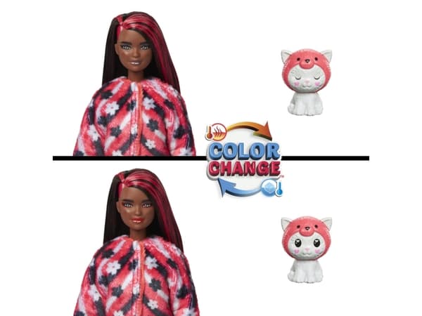 Barbie Cutie Reveal Costume Kitty Red Panda
