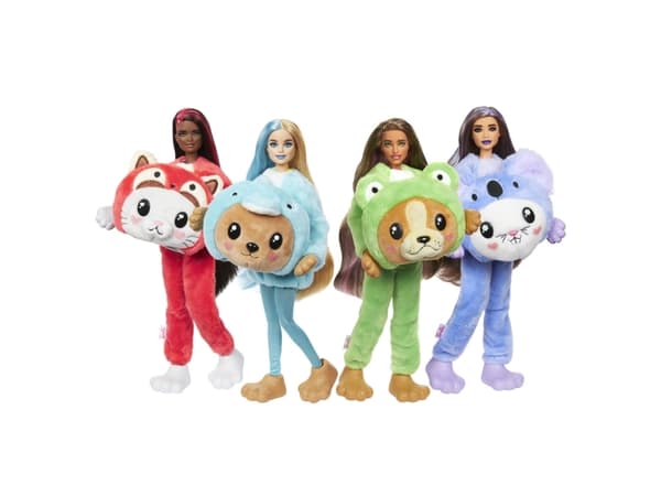 Barbie Cutie Reveal Costume Kitty Red Panda