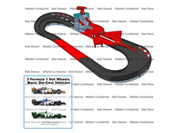Hot Wheels F-1 Racing Sprint Trackset