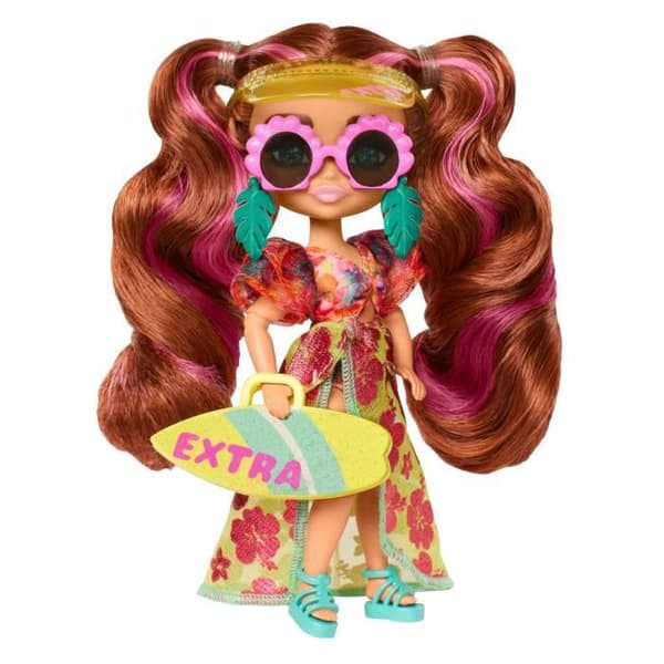 BARBIE MINI EXTRA BEACH - BARBIE - HPB18 - BARBIE MODEDOCKA