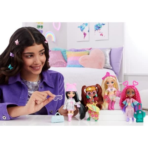 BARBIE MINI EXTRA BEACH - BARBIE - HPB18 - BARBIE MODEDOCKA