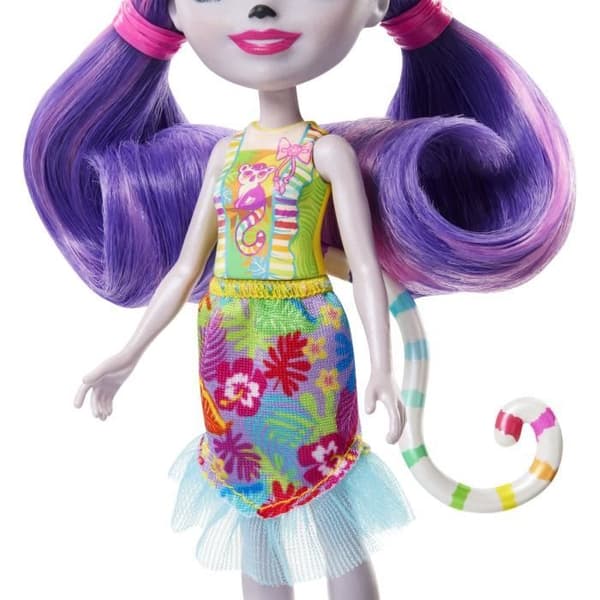 Enchantimals Sunshine Beach-Lorinda Lemur Family-Box HRX86