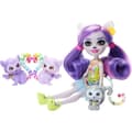 Miniatyrbild 2 av 6: Enchantimals Sunshine Beach-Lorinda Lemur Family-Box HRX86