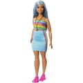 Miniatyrbild 1 av 6: Barbie-Barbie Fashionistas-Blå hårdocka 65-årsjubileum HRH16