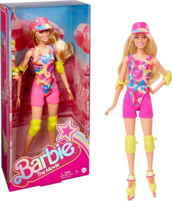 Barbie docka - HRB04 - Filmdockan på rullskridskor