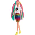 Miniatyrbild 4 av 4: Barbie Doll - Mattel - GRN81 - Regnbåghår - Färgbyte - 16 tillbehör ingår