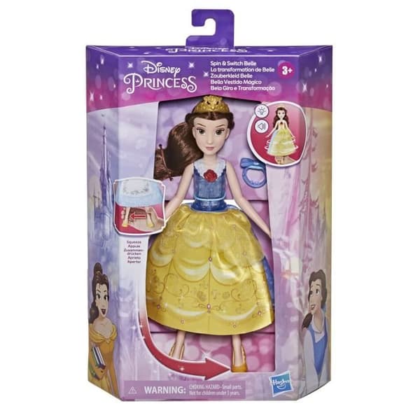 DISNEYPRINSESSOR - Belle och hennes outfits - från 3 år