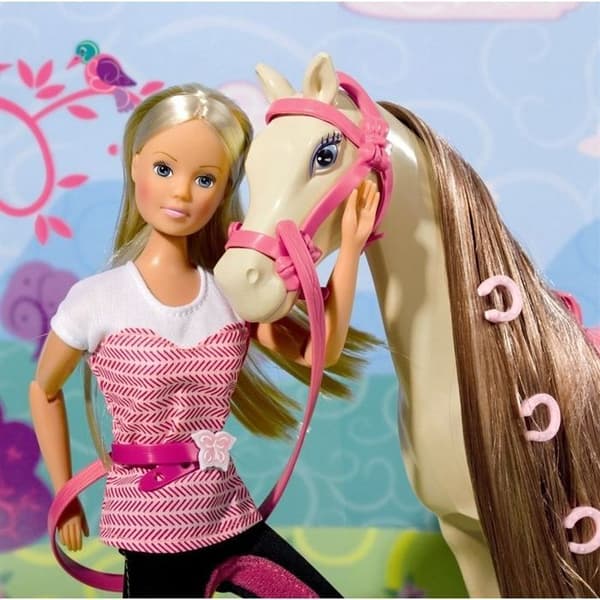Steffi Love Riddocka 29 cm - SIMBA - För tjejer från 3 år - Rosa