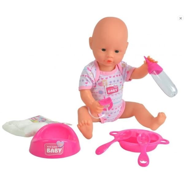 Poupon - Ej angiven - Pissfunktion - 38 cm - Kläder ingår - Unisex