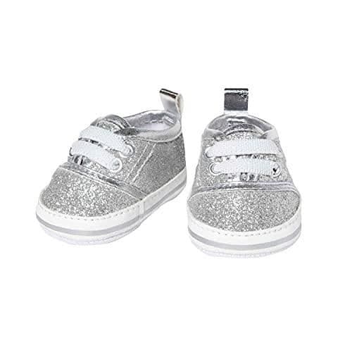 Glittriga baskets - Heless - 38 till 45 cm - Rosa - 1 par - Unisex