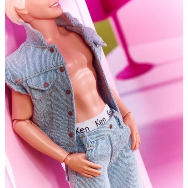 Barbie The Movie Collectible Ken® Doll, Denim Outfit HRF27