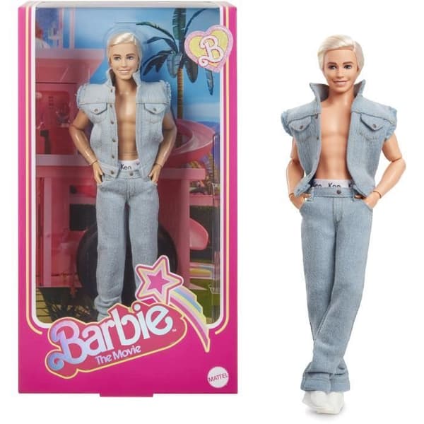 Barbie The Movie Collectible Ken® Doll, Denim Outfit HRF27