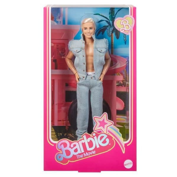 Barbie The Movie Collectible Ken® Doll, Denim Outfit HRF27