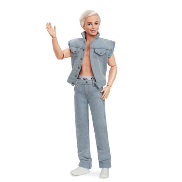 Barbie The Movie Collectible Ken® Doll, Denim Outfit HRF27