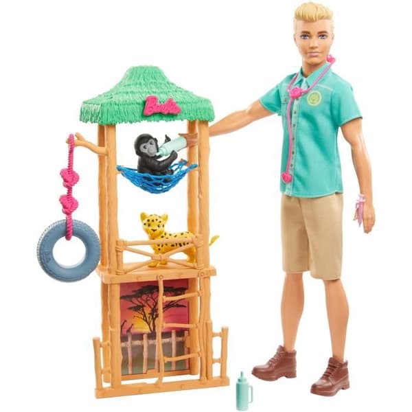 BARBIE Yrken Ken Zoolog