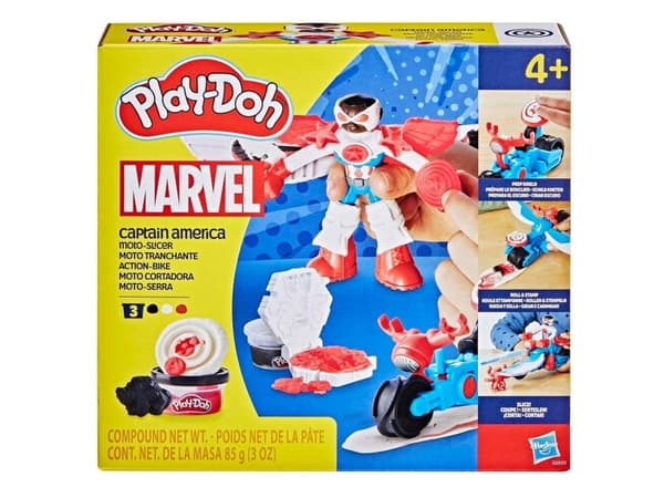 Play-Doh Captain America Moto-Slicer