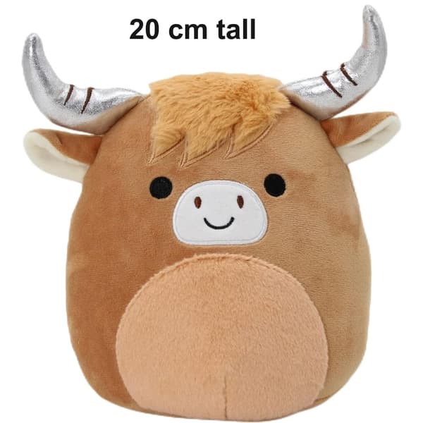 OBOSOE Highland Cow Pehmolelu pehmeä pehmolelu nukke 20cm Yak Cow Pluhies vitun nukke lapsille